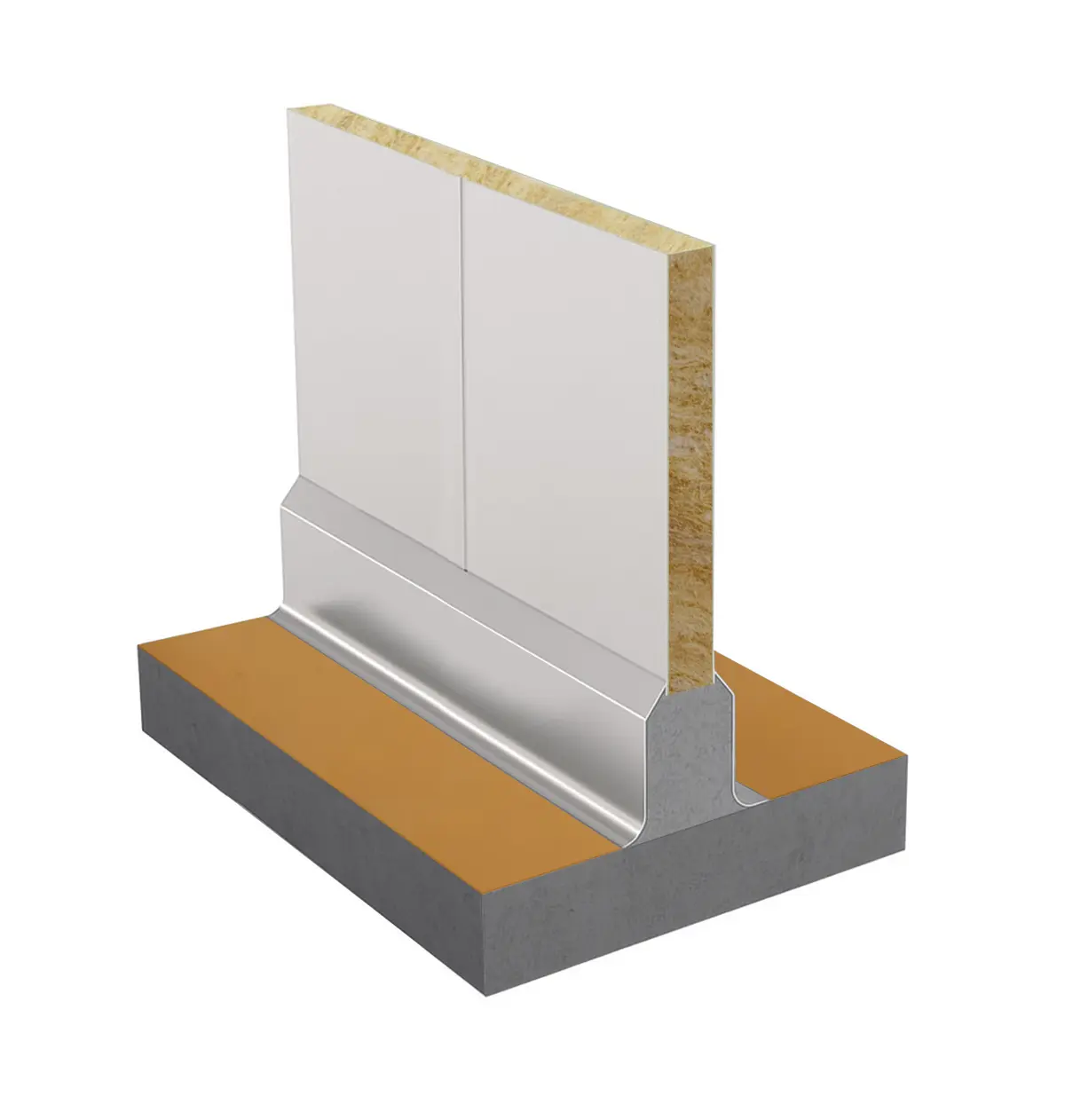 Base dupla de aço inoxidável