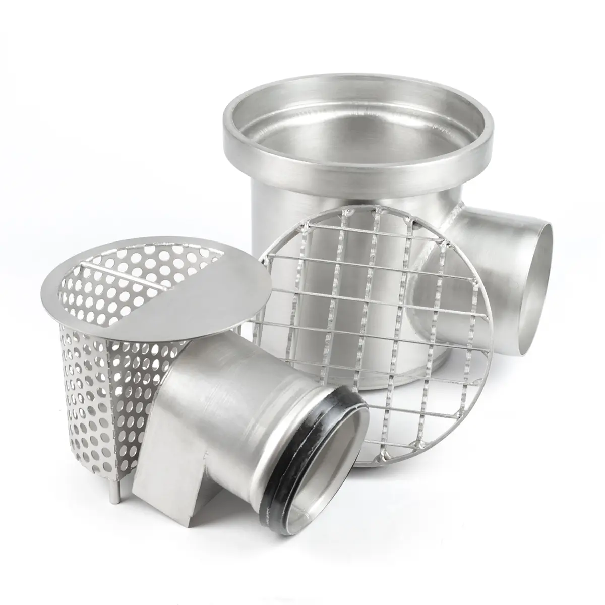 Conjunto de entrada lateral redonda