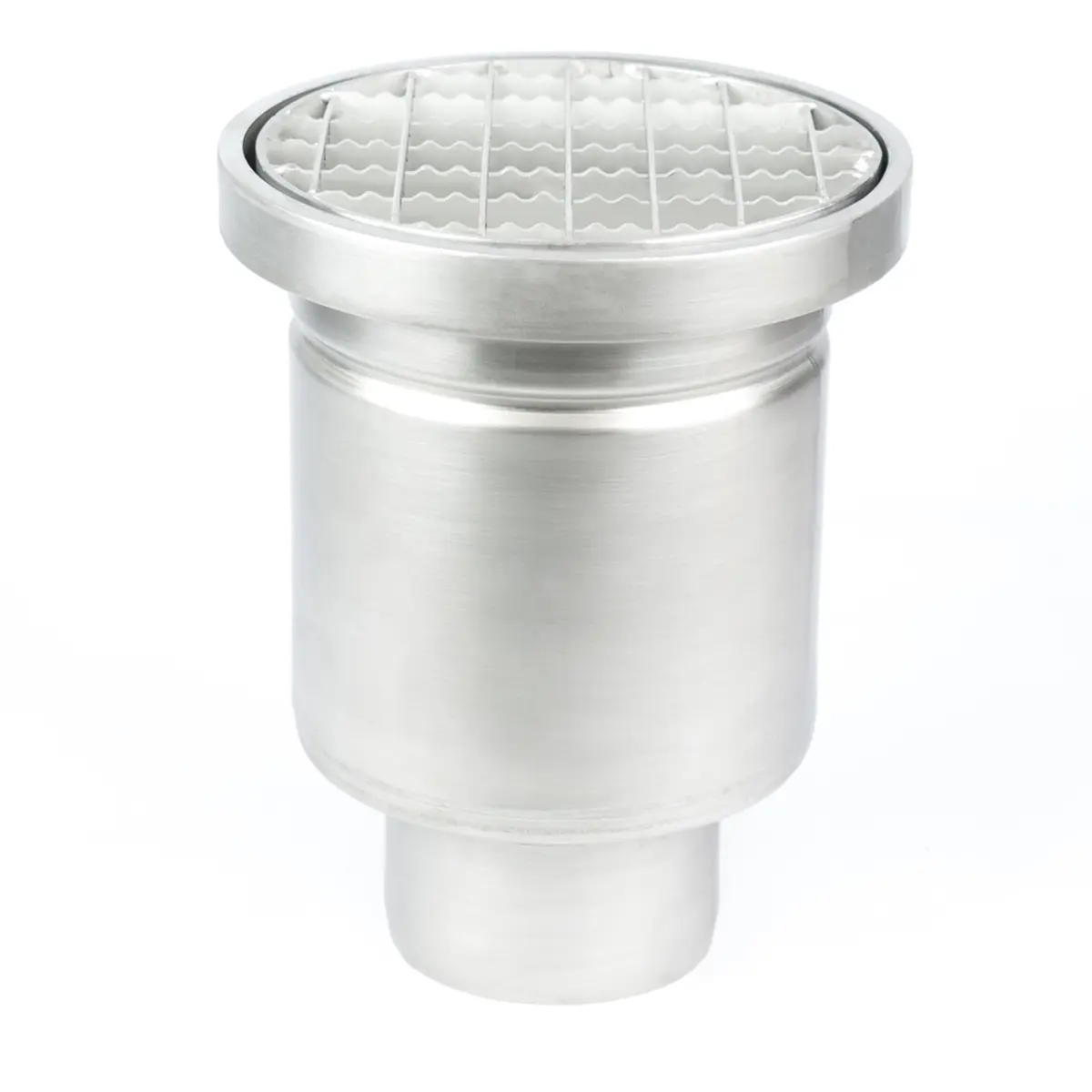 Ralo vertical redondo com tampa antiderrapante