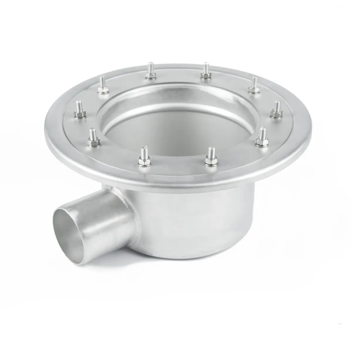 Entrada lateral de duas partes, parte inferior