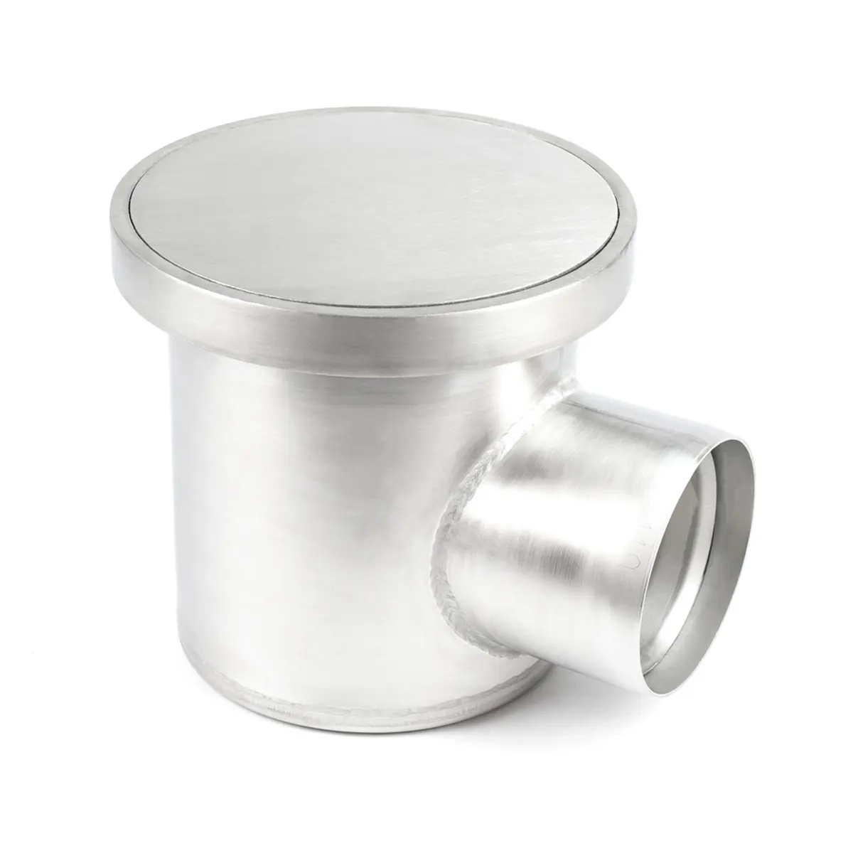 Entrada lateral redonda selada