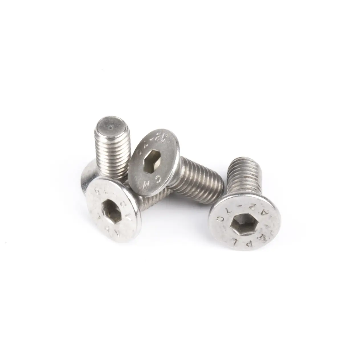 Parafusos de fixação para tampa de inspeção em aço inoxidável