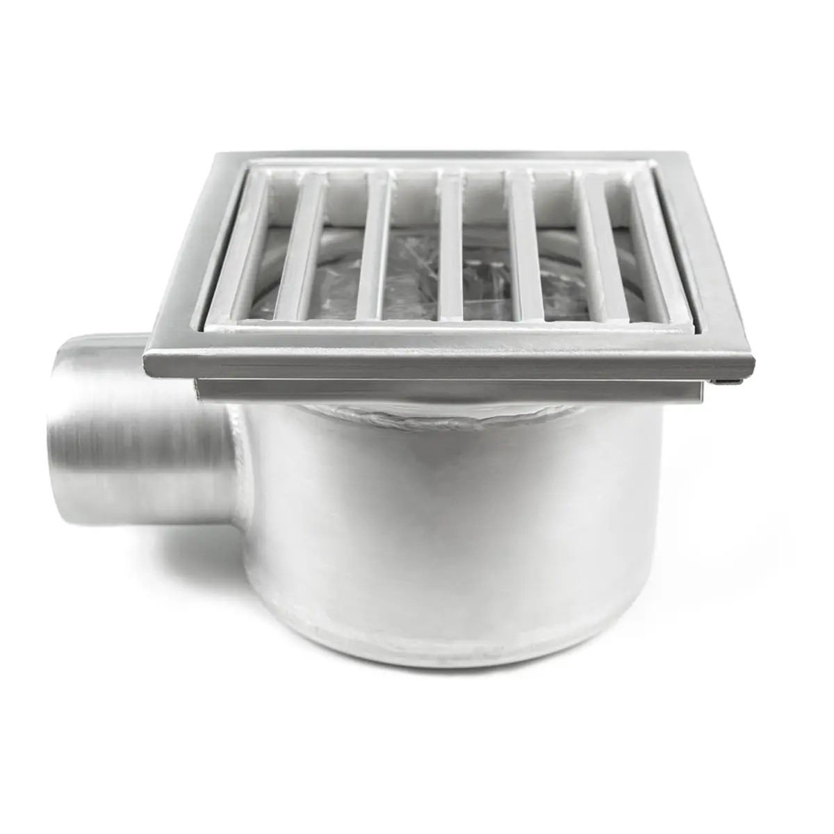 Entrada lateral quadrada