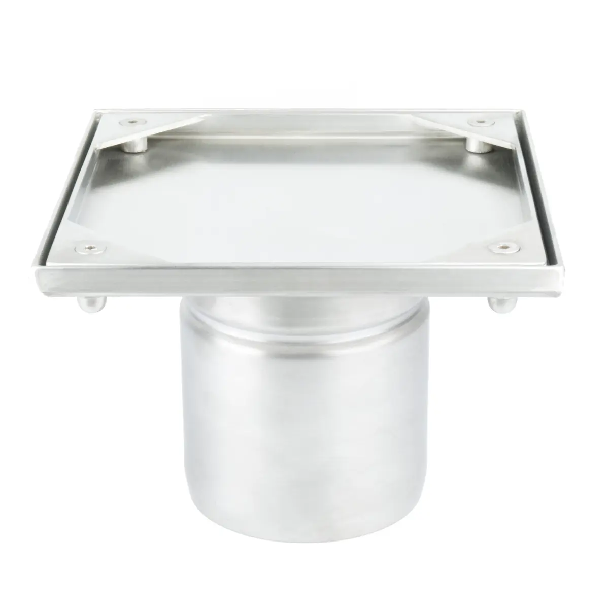 Tampa de inspeção vertical em aço inoxidável para revestimento de azulejos