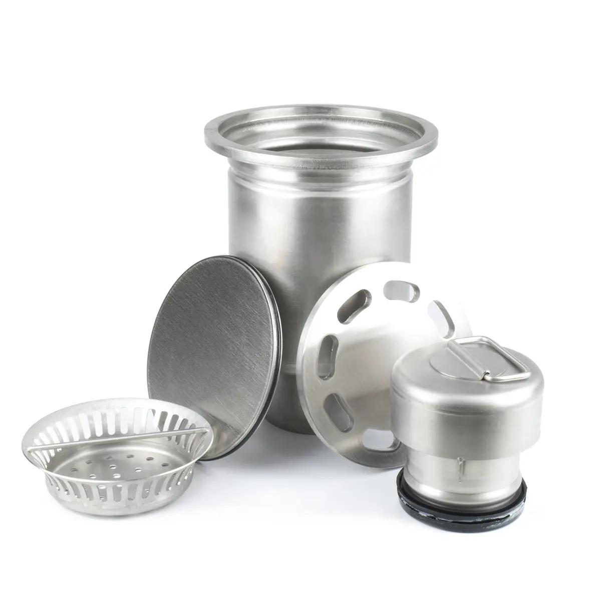 Conjunto de entrada lateral redonda