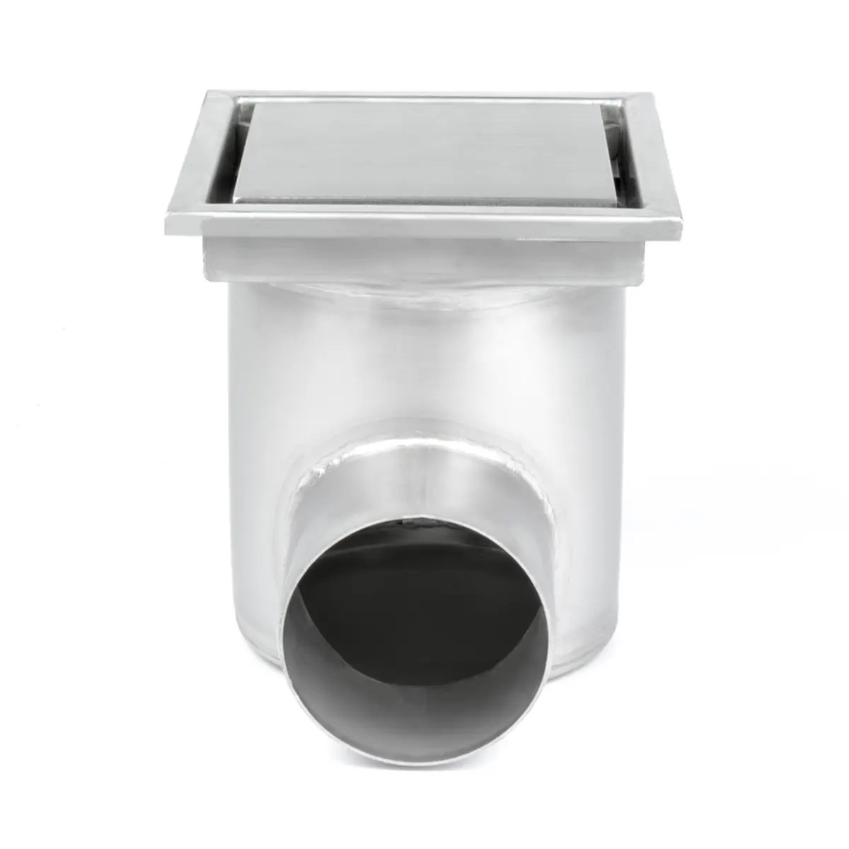 Entrada lateral quadrada