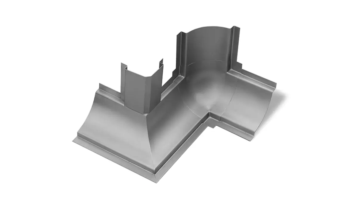 Rodapés de aço inoxidável