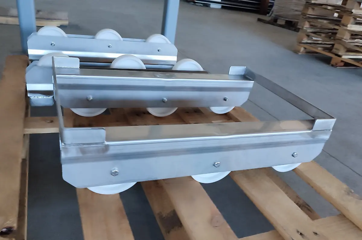 Carrinhos para transporte de caixas Euro